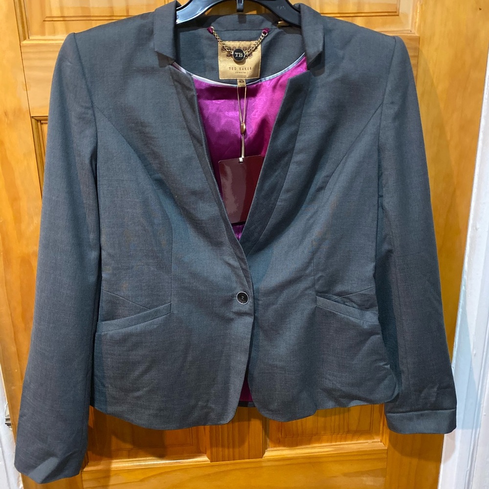 Ted Baker London Blazer Size 3 UK = Size 8 US
